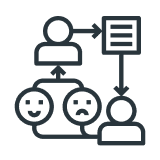 Wide field of view for effective feedback