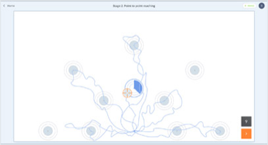 Neofect Smart Board Evaluation and Results Screen